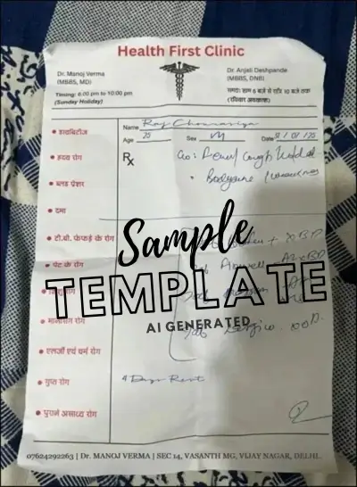 medical certificate 17