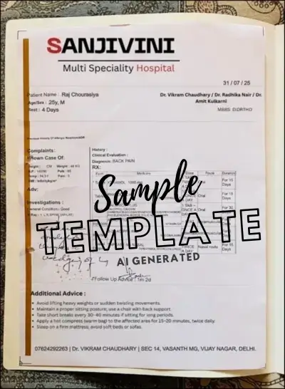 medical certificate 19