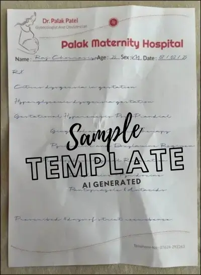 medical certificate 6