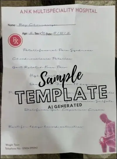 medical certificate 7