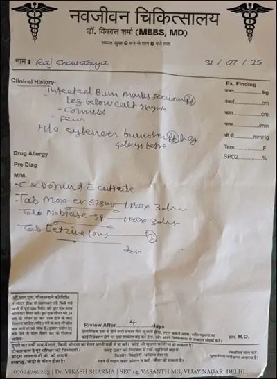 medical certificate 13
